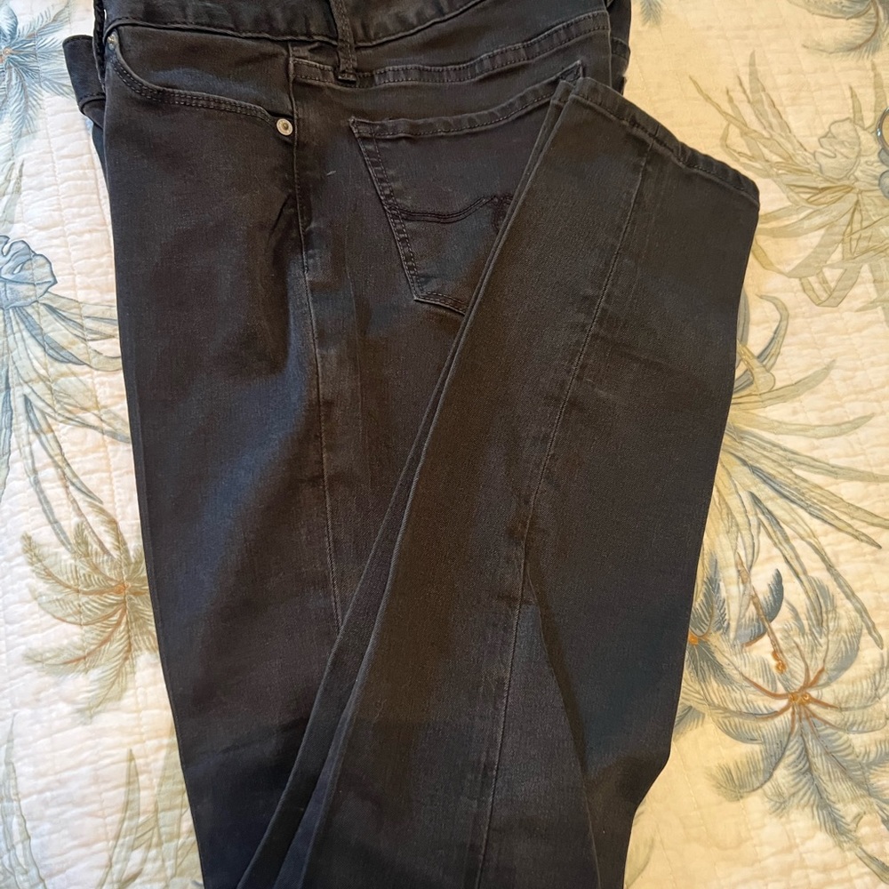 Lucky brand Ava skinny jeans black size 8